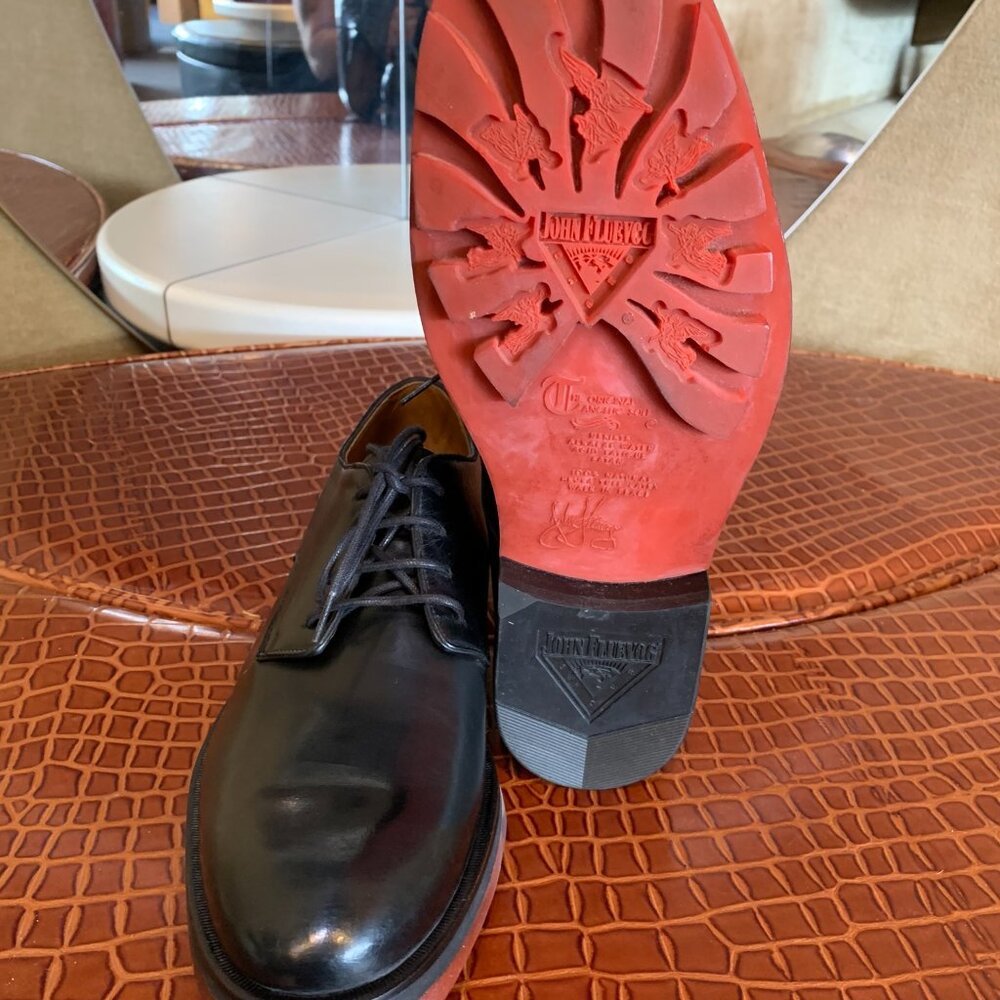 JOHN FLUEVOG ARCH ANGEL "FARMER" - MENS 8/WOMENS 10 - SAMPLE PAIR! - Picture 4 of 4